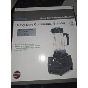 JURGEN BM-2000 Heavy Duty Commercial Blender with 68 Oz BPA-Free Jar,...